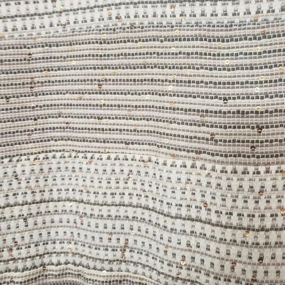 Chico's Tweed Look Neutral Color Jacket w/Sequin - Picture 7 of 7